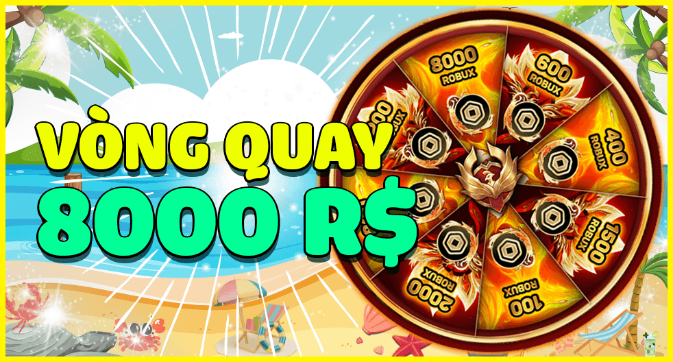 Ảnh minh họa VÒNG QUAY 20k NHẬN 8000 ROBUX